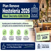 Ayudas a la renovación de equipamiento e instalaciones en el sector turístico y hostelería
